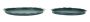 Set of round trays Saturn, 2 pcs, Ø 33 × 2 cm; Ø 27.5 × 2 cm