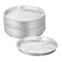 Круглые алюминиевые формы Relaxdays, 50 шт, Ø 27,5 × 2,5 см