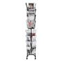 Postkaardistend VEVOR HS-Z26, 32 taskut, 450 × 450 × 1930 mm