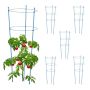 Taimetugede tornid Relaxdays, 6 tk, Sinine, 28 × 76 × 28 cm