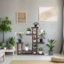 Plant stand, 6-tier, 101.6 × 96.5 × 25.4 cm