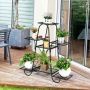 Plant stand, 7 shelves, 81 × 25 × 85 cm