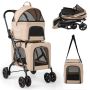 Pet stroller, 3 in 1, 84 × 53 × 105 cm