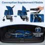 Pet stroller, up to 15 kg, 82 × 45 × 100 cm