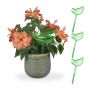 Шары для автоматического полива Relaxdays, 4 шт, Зелёный, 6 × 25,5 см