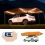 Автомобильный тент VEVOR ATSA27020PLUS-4LED, левосторонний, 270°