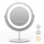 Makeup mirror 28x10x34cm., white