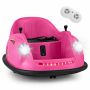 Children's electric car 76x58x39cm., pink/black