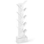 Bookshelf 38x21.5x149.5cm., white