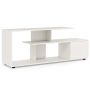 TV table 152x38x58.5cm., white