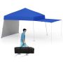 Gazebo 430x280x264cm., blue color