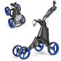 Golf cart 110.5x65x110.5cm., black/blue