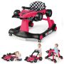 Baby walker 73x64x55.5cm., pink/black