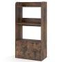 Freestanding shelf 55x29x105cm., brown