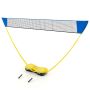 Badminton net set, 2 rackets, 270 × 33.5 × 160 cm