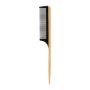 Bambusest juuksurikamm ACTIVESHOP Loft NN-09, Puidutooni/must, 22 × 2,5 cm