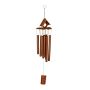 Bambusest tuulekell Relaxdays 10041367.0, 8 osa, Pruun, 14 × 68 × 7 cm