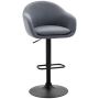 Bar chair Homcom 54x54x112cm., black