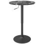 Bar chair Homcom 60x60x93.5cm., black