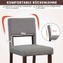 Baaritoolide komplekt, 2 tk, Hall, 48,26 × 99,06 × 52,07 cm