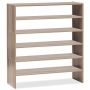 Shoe shelf, 3 parts, 2 tiers, 78.74 × 91.44 × 30.48 cm