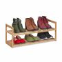 Jalatsiriiul Relaxdays 10035367.0, 2 tasandit, kuni 6 paari, 72,5 × 29,5 × 27 cm