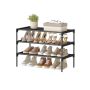 Shoe rack SONGMICS LSH023BH01, 3-tier, Black, 62.3 × 53.5 × 29.7 cm