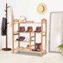 Shoe rack, 4-tier, 68.58 × 76.2 × 27.94 cm