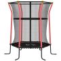 Trampoline Homcom 163.5x163.5x190cm., black/red