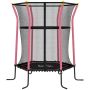 Trampoline Homcom 163.5x163.5x190cm., black/pink