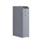 Bathroom cabinet 40x18x70cm., gray