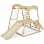 Climbing frame with slide 205x112x120cm., various colors