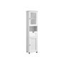 Bathroom cabinet 30x40x165cm., white
