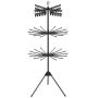 Clothes dryer 76x76x178cm., black