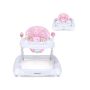 Baby walker 70x60x55cm., white/pink