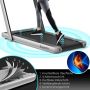 Treadmill, 2 modes, Black/Silver, 124.5 × 108.5 × 68.5 cm