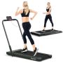 Treadmill, Electric, Foldable, Green, 124 × 107 × 69 cm