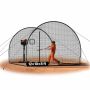 Pesapalli löögipuur VEVOR BL12100804S, 2 kaart, 366 × 310 × 233 cm
