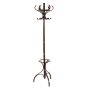 Birch clothes rack, 12 hooks, Brown, 48 × 182 × 48 cm