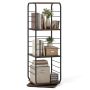 Rotating bookshelf, 4 shelves, 40 × 115 × 40 cm
