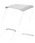 Bimini-katuse kate VEVOR 4BMN97103TENT, 4 kaarega, ilma raamita, Hall, 2710 × 2440 mm