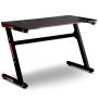 Gaming table, black/red