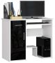 Desk NORE Jay 90 cm., white/black