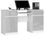 Desk NORE A5, white/light grey