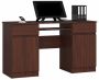 Desk NORE A5, dark brown