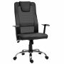 Office chair 66x73x118cm., black/silver color