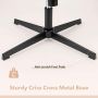 Criss Cross office chair, Folding armrests, 68 × 79–89 × 76.5 cm