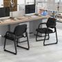 Office chair, Black, 58.42 × 57.15 × 82.55 cm