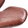 Office chair, With casters, 58.42 × 91.44–101.6 × 59.69 cm