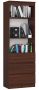 Kontoririiul R60 CLP, 3 sahtlit ja 2 riiulit, pruun, 60 × 180 × 35 cm